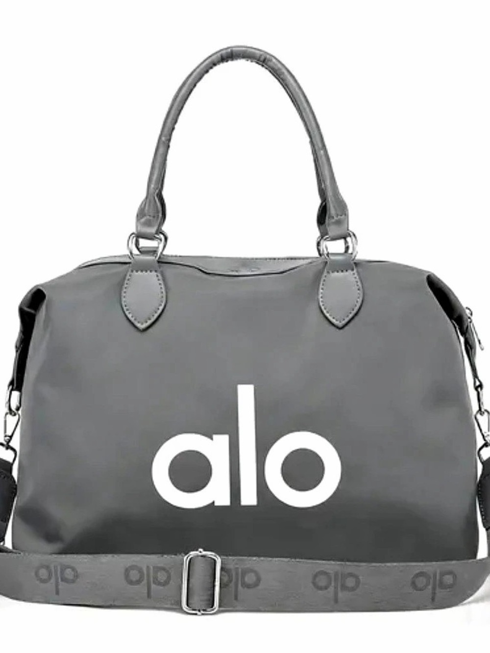 Alo Gray Travel Duffel